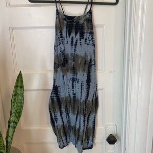 Tie dye urban outfitters bodycon dress